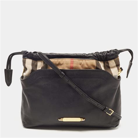 Burberry Little Crush House Check Crossbody Bag 